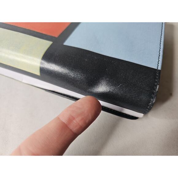 The Met Museum Modern Art Mondrian Crossbody Clutch Shoulder Bag - Picture 7 of 16